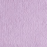 Ambiente Elegance light purple dombornyomott papírszalvéta 33x33cm,15db-os