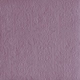 Ambiente Elegance Pale Lilac dombornyomott papírszalvéta 40x40cm,15db-os
