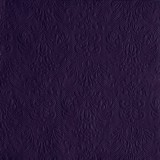 Ambiente Elegance Violet dombornyomott papírszalvéta 33x33cm,15db-os