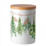 Ambiente Fresh Herbs porcelán konyhai tároló 13,5x10cm