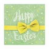 Ambiente Happy Easter yellow 3 rétegű lunch papírszalvéta 33x33cm