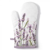 Ambiente Lavender Shades white edényfogó kesztyű 18x30cm,100% pamut