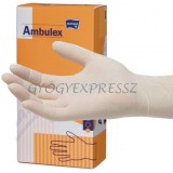 AMBULEX LATEX 100 db Púderes gumikesztyű vizsgálókesztyű