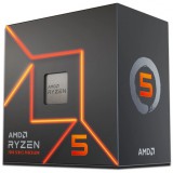 AMD AM5 Ryzen 5 7600 Box 4,0GHz MaxBoost 5,2GHz 6xCore 12xThreads 38MB 65W Wraith Stealth Cooler (100-100001015BOX) - Processzor