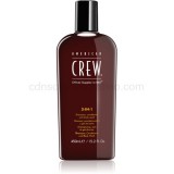 American Crew Hair & Body 3-IN-1 sampo, kondicionáló és tusfürdő 3 in 1 uraknak 450 ml
