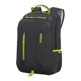 AMERICAN TOURISTER Urban Groove UG4 laptop backpack 15.6˝ fekete-lime zöld 78828-2606