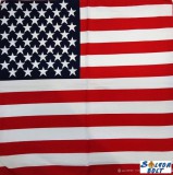 Amerikai zászló mintás kendő