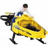 Amewi RC Air Cycle kézi vezérlésű motoros drón pilótával - Sárga (25310)