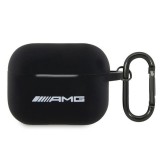 AMG AMAP2RBK AirPods Pro 2 tok fekete szilikon fehér logó
