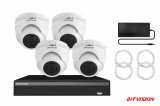 Amiko Home 4 kamerás 2Mp-es kamera szett rögzítővel
