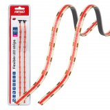 Amio COB Led szalag - 2x30cm - 12V - rózsaszín - 2db