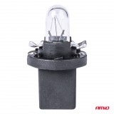 Amio halogén izzó műszerfalba - T5 12V - fehér - 1db