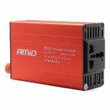 Amio inverter - 12-220V 300/600W - 2xUSB