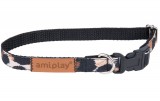 Amiplay állítható nyakörv Safari párducminta | Kutyanyakörv