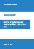 AMTAK Bt. Varsányi József: Magyar nyelv és irodalom emelt szintű érettségi tételek - 2023 - könyv
