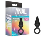 Anal Adventures Platinum S - anál plug (fekete) - kicsi