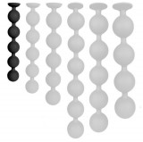 AnalMasterBalls Bulby butt balls – prémium análdugó szett, fekete