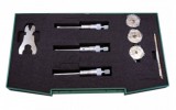 Analóg hárompontos furatmikrométer készlet 6-12/0.001 mm - Insize 3227-123