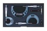 Analóg külső mikrométer készlet 1µm ostzású 0-150/0.001 mm - Insize 3210-1506A
