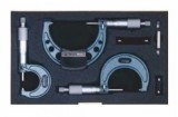 Analóg külső mikrométer készlet 1µm ostzású 0-75/0.001 mm - Insize 3210-753A