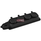 ANCO Elosztó 4-es szerelhető gumis, IP44