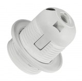 ANCO Foglalat 1 gyűrűvel E27, fehér