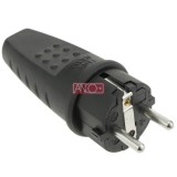 ANCO Földelt dugó gumirozott, IP44