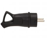 ANCO Földelt gumi dugó fogantyúval, IP44