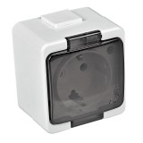 ANCO Junior 1-es földelt dugalj, kültéri