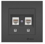 ANCO Karea 2-es UTP csatlakozó aljzat