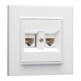 ANCO Karea 2-es UTP csatlakozó aljzat