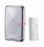 ANCO Vezeték nélküli csengő, 80m, ezüst