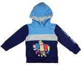 Andrea Kft. Belül bolyhos kapucnis kisfiú pulóver Mancs őrjárat mintával 98-as méret