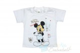 Andrea Kft. Disney Mickey baba rövid ujjú póló (méret: 62-86) *isk