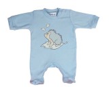 Andrea Kft. Hosszú ujjú baba rugdalózó Sünis mintával