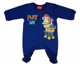 Andrea Kft. Hosszú ujjú vékony pamut rugdalózó Mancs őrjárat mintával