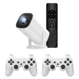 Androidos videó projektor és játékkonzol, 2 db játék kontrollerrel és távirányítóval