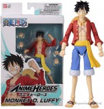 Anime Heroes - One Piece Luffy figura 17 cm Bandai