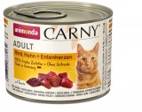 Animonda Carny Adult marhás, csirkés és kacsaszíves konzerv macskáknak (24 x 200 g) 4.8kg