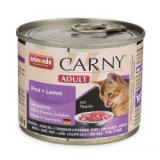ANIMONDA CARNY ADULT nedves macskaeledel, marha és bárány 200 g