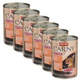 ANIMONDA CARNY KITTEN nedves macskaeledel, marha, borjú és csirke 6 x 400 g
