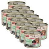 ANIMONDA CARNY KITTEN nedves macskaeledel, marha, csirke és nyúl 12 x 200 g