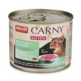 ANIMONDA CARNY KITTEN nedves macskaeledel, marha, csirke és nyúl 200 g
