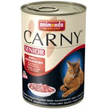 Animonda Cat Carny Senior, marha és pulykaszív 200 g (83711)