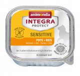Animonda Cat Integra Protect Sensitive alutálkás, pulyka és rizs 100 g (86852)