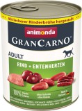 Animonda GranCarno Adult kacsaszíves és marhahúsos konzerv (24 x 800 g) 19.2kg