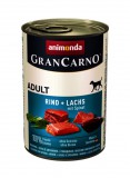 Animonda GranCarno Adult konzerv, marha, lazac és spenót 24 x 400 g (82754)