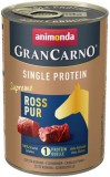 Animonda Grancarno Single Protein konzerv lóhússal (6 x 400 g) 2400 g