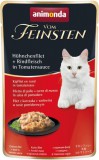 Animonda Vom Feinsten Pouch csirkefilés és marhahúsos alutasakos macskaeledel paradicsomszószban (18 x 50 g) 900g