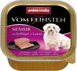 Animonda Vom Feinsten Senior – Szárnyas- és bárányhúsos kutyaeledel (22 x 150 g) 3.3kg